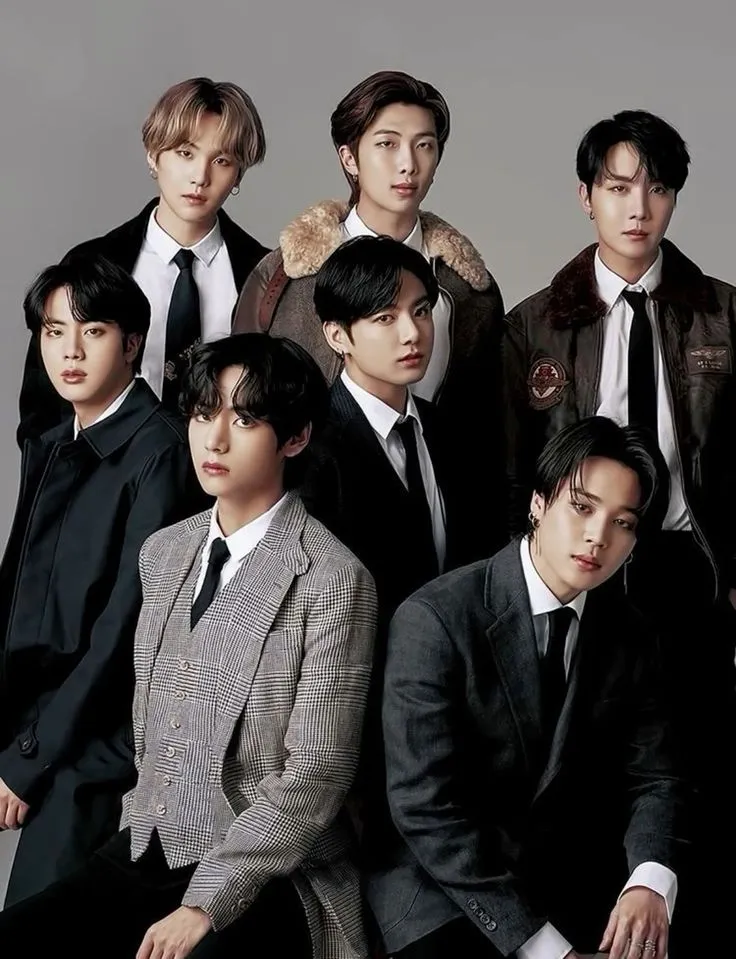 Bts picture with seven Members.