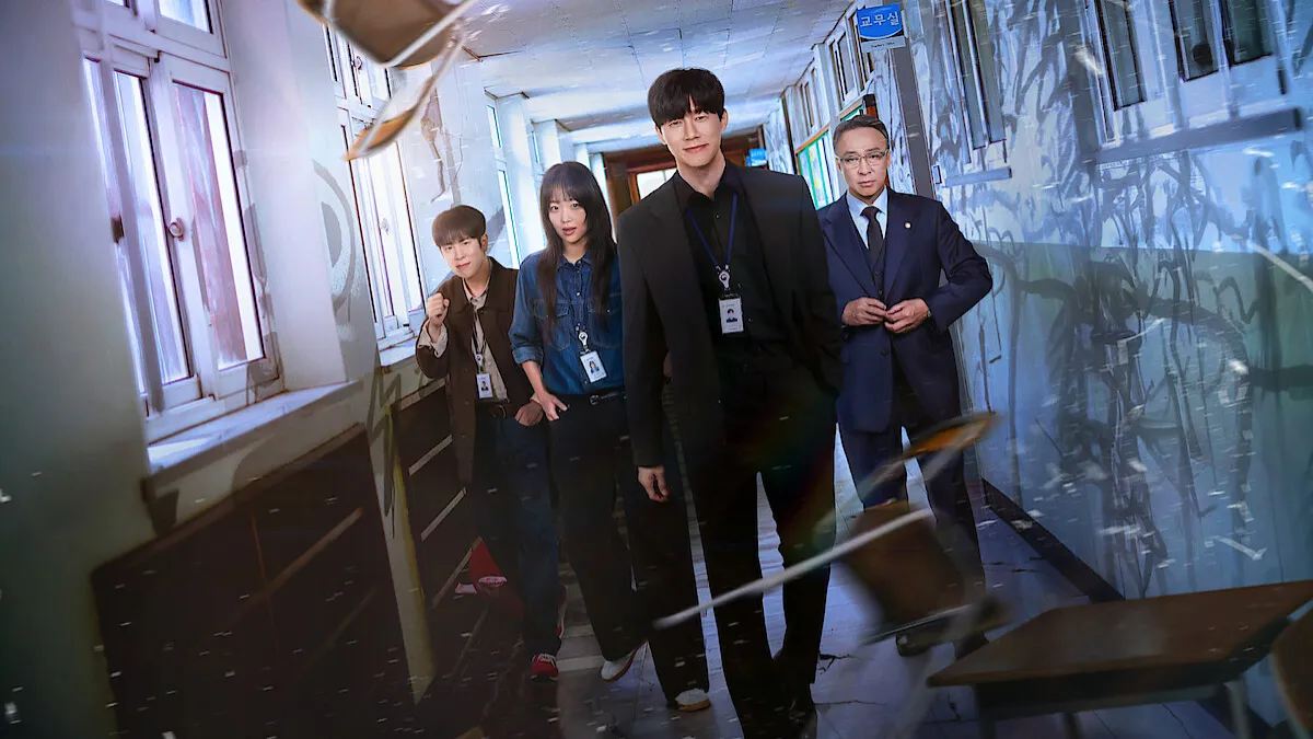 Official Poster of the drama teach you a lesson.