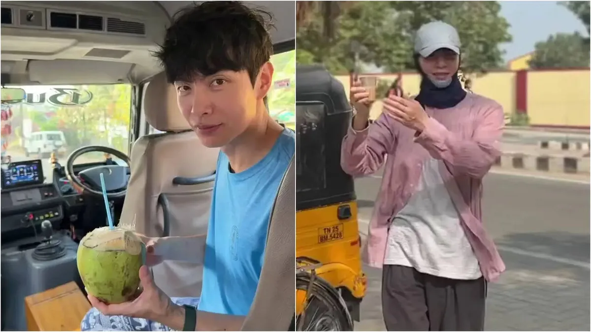 Lee min ki visit the southern part of India.