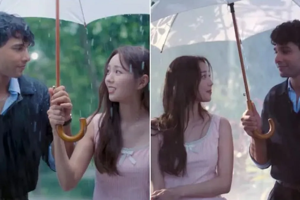 Chae soo bin with Siddharth Chaturvedi in crocs add