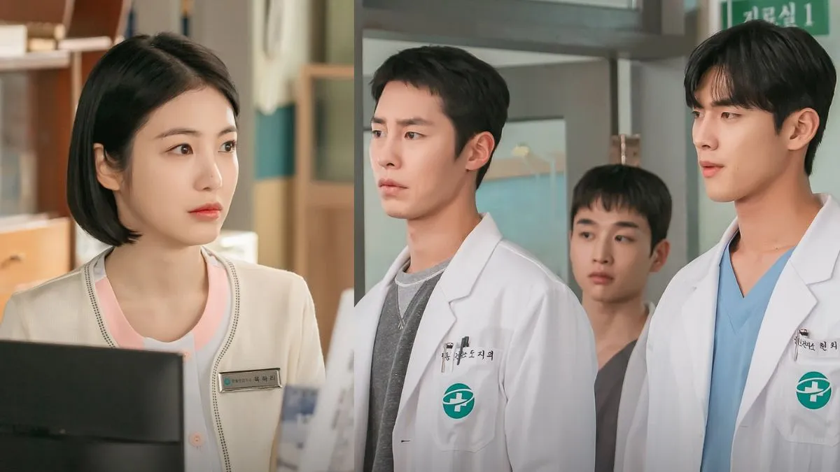 Ha Ri and Ju Ui along with other doctors at PH centre